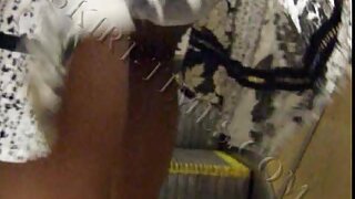 UT_601#It was cute fem in black and white skirt. It was very uncomfortable to take photos, s
