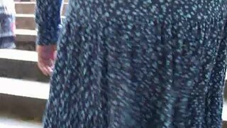 UT_178#I caught up this blond at a passage! I upskirted her only once, because she felt some