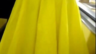 UT_1393#Oh, what a wonderful booty was hiding under this yellow dress, discovered in the hot 