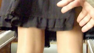 UT_558#Mouthwatering tall slender blonde, I noticed her from far away and followed her! I to