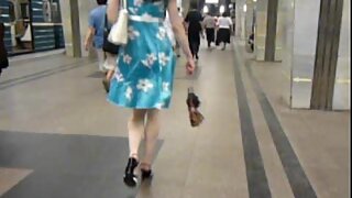 UT_1140#I was excited to see what was wearing a girl in blue dress. I managed to take upskirt
