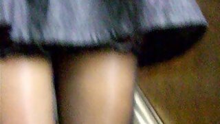 UT_786#I saw cute blond in a black mini-skirt. I upskirted her quickly and she didn't notice