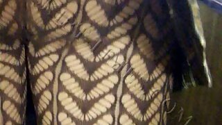 UT_609#I saw a dark-haired teeny in short skirt and in patterned tights! I freely took a sho