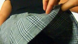 UT_217#A kinky fem in black stockings ! I was shooting her for a long time, but she didn't s