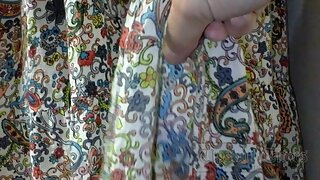 UT_2817#Battened down the hem of it was easy despite the fact that the girl's skirt was long 